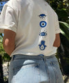 Evil Eye Graphic Oversized T-Shirt