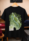 Wild Crocodile Print Cotton T-Shirt