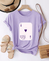 Ace Card Graphic Premium Cotton T-Shirt