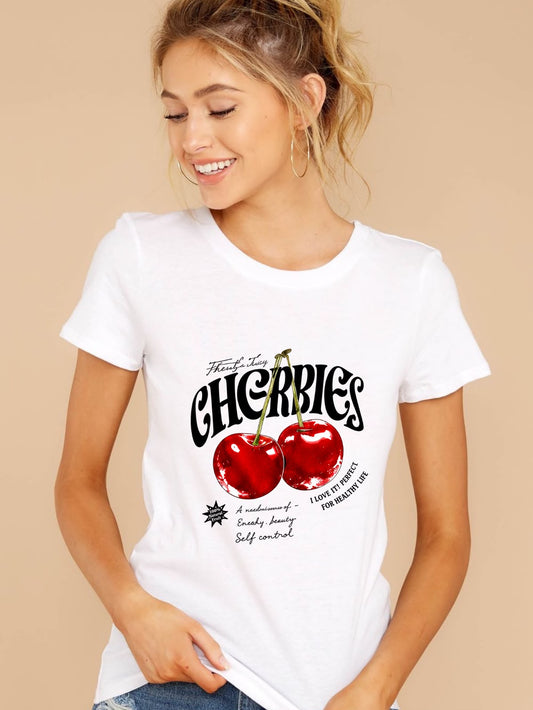 Cherry Bliss Graphic Tee 🍒