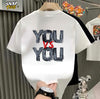 You Vs You Graphic Printed Pure Cotton T-Shirt