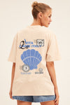 Coastal Escape – Capri Italia Back Print T-Shirt
