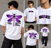 Purple Dragonfly Attitude Graphic Tee