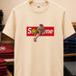 Supreme Hoops Graphic Cotton T-Shirt