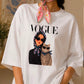 Fashion Girl Graphic Oversized T-Shirt | 100% Pure Cotton