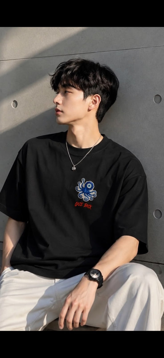 Gaze Back Evil Eye Oversize Tshirt