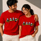 Cute Panda Couple Tshirt