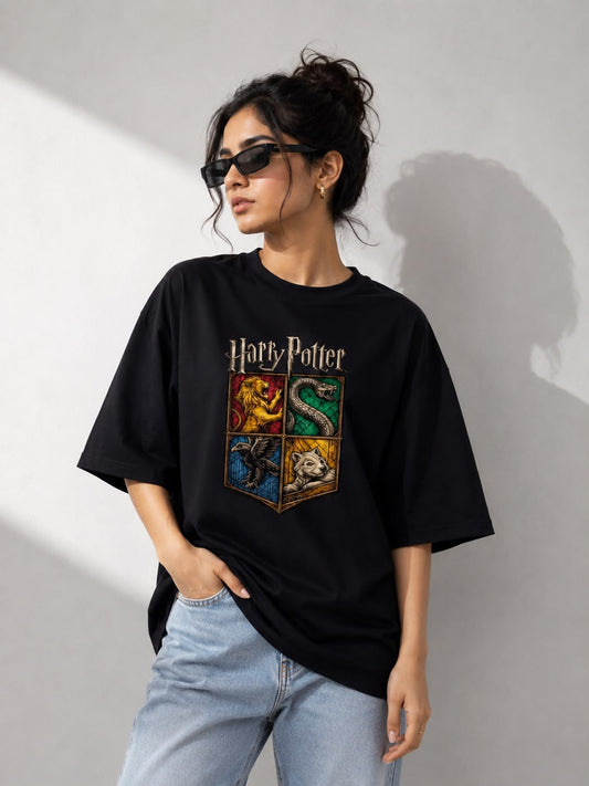 Magic Together Couple Oversized T-Shirt