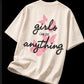 Butterfly Girls Can Do Anything Tshirt