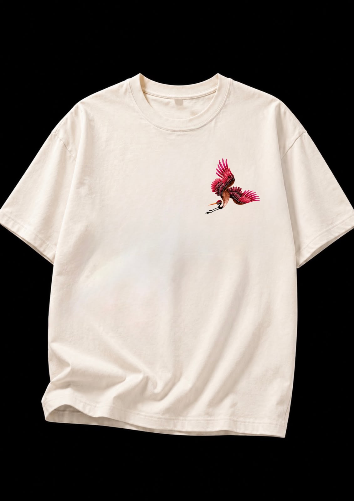 Someone Loves You Back Print Oversized T-Shirt