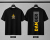 Danger Graphic Back Print Premium Cotton T-Shirt