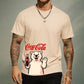 Cute Polar Bear Soft Coca Cola Graphic Tee