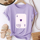 Ace Card Graphic Premium Cotton T-Shirt
