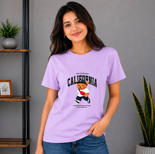 Los Angeles California Bear Graphic Tee