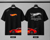 Hot Wheels Racing Back Print Premium Cotton T-Shirt