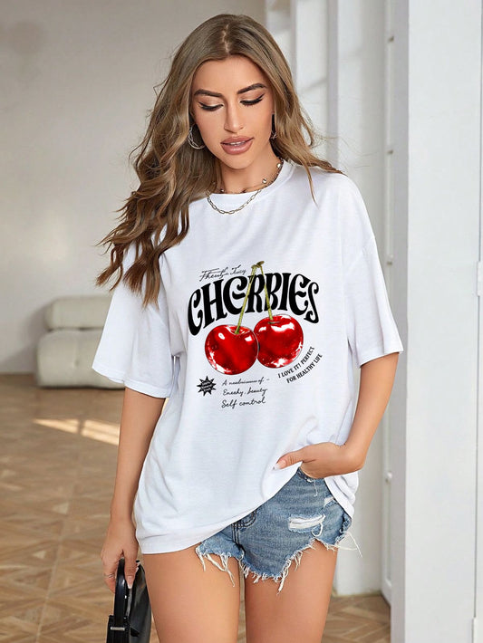 Cherry Bliss Graphic Tee 🍒