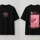 In Crust We Trust Pizza Back Print T-Shirt