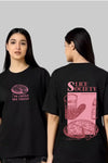 In Crust We Trust Pizza Back Print T-Shirt