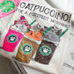Catpuggino For A Purrfect Morning Graphic T-Shirt
