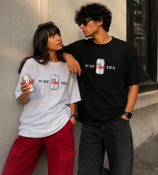 In My Diet Coke Era Matching Couple T-Shirts – Premium Cotton