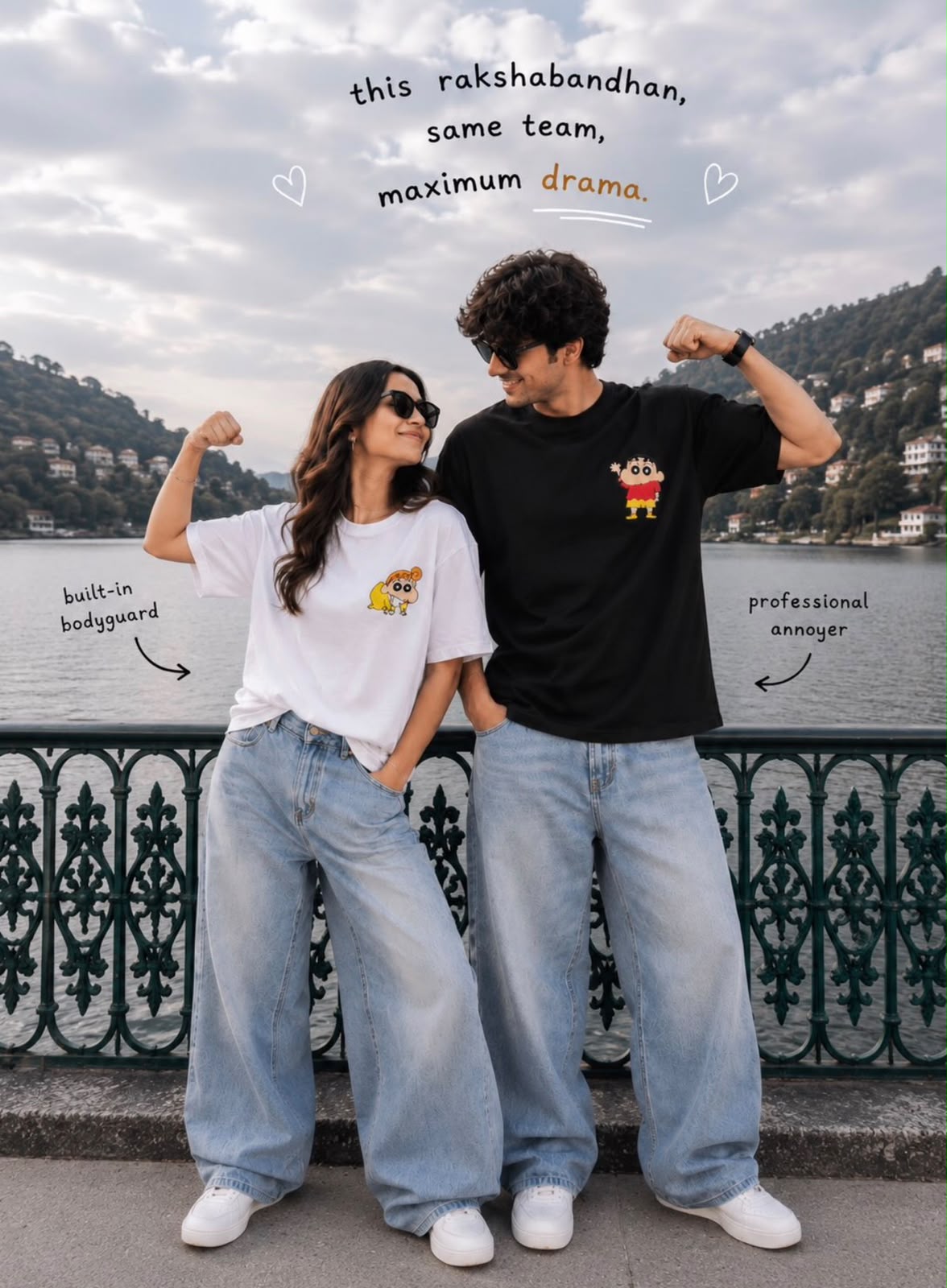 Funny Raksha Bandhan T-Shirt Combo