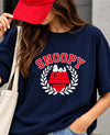 Snoopy Classic College Tee