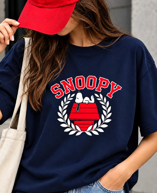 Snoopy Classic College Tee