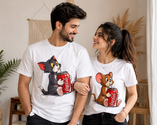 Sip Together – Tom & Jerry Couple Tee