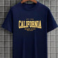 California Vintage Graphic Pure Cotton T-Shirt