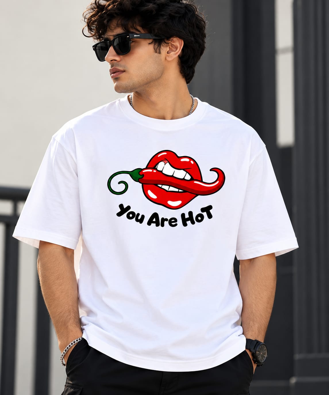 Hot Lips Streetwear T-Shirt