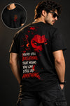 Hanuman Ji Power Edition Black T-Shirt